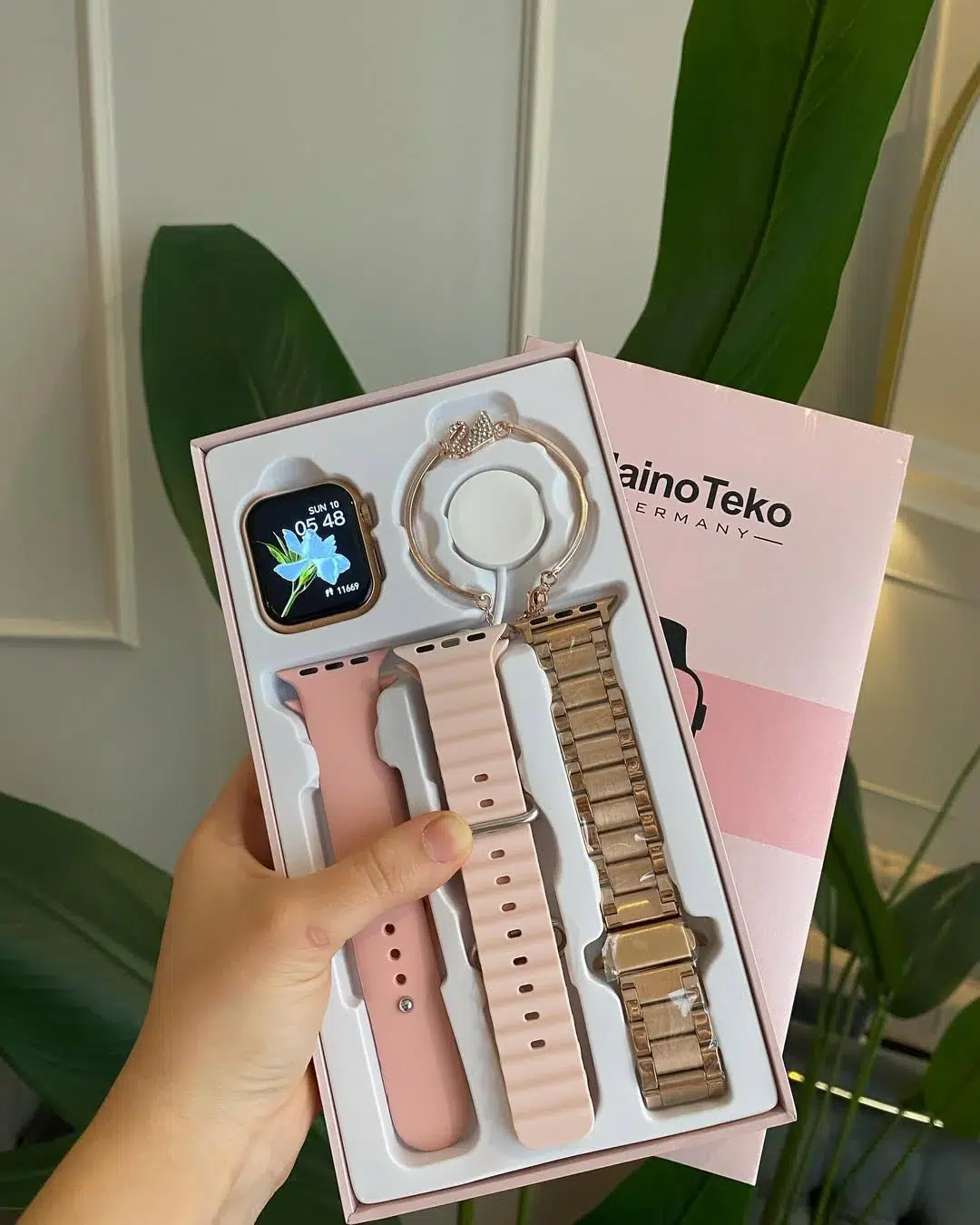 Montre Connectée Haino Teko G9 Mini - Rose & Gold