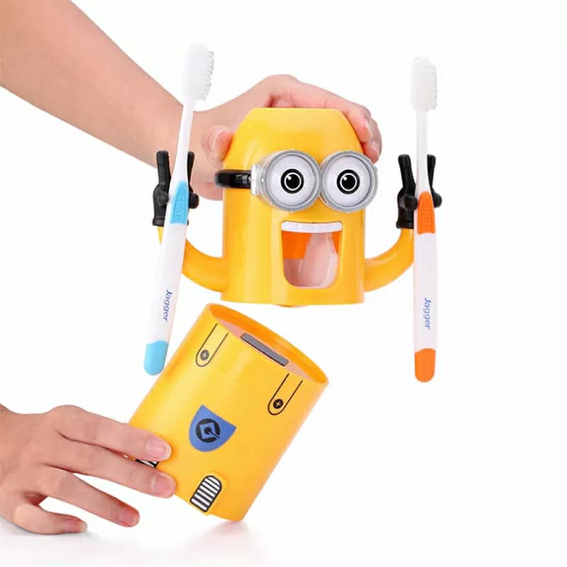 Distributeur de dentifrice minions
