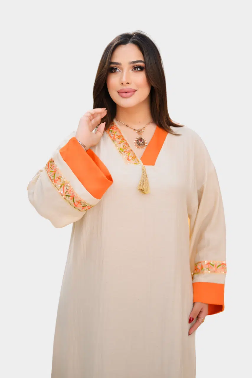 Jebba Kamar - Beige/Orange