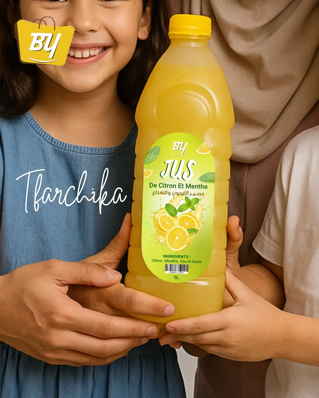 JUS CITRON MENTHE FRAIS