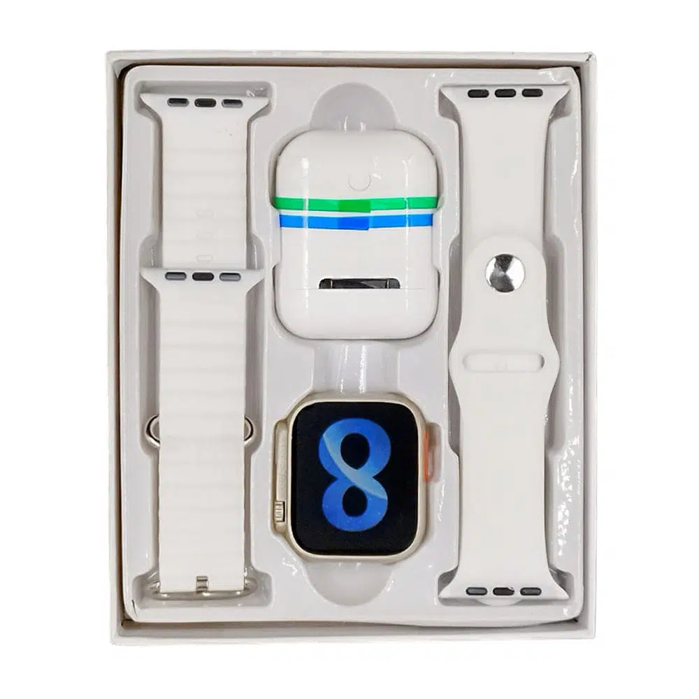 Coffret W26 PRO MAX Montre Connectée + Airpods