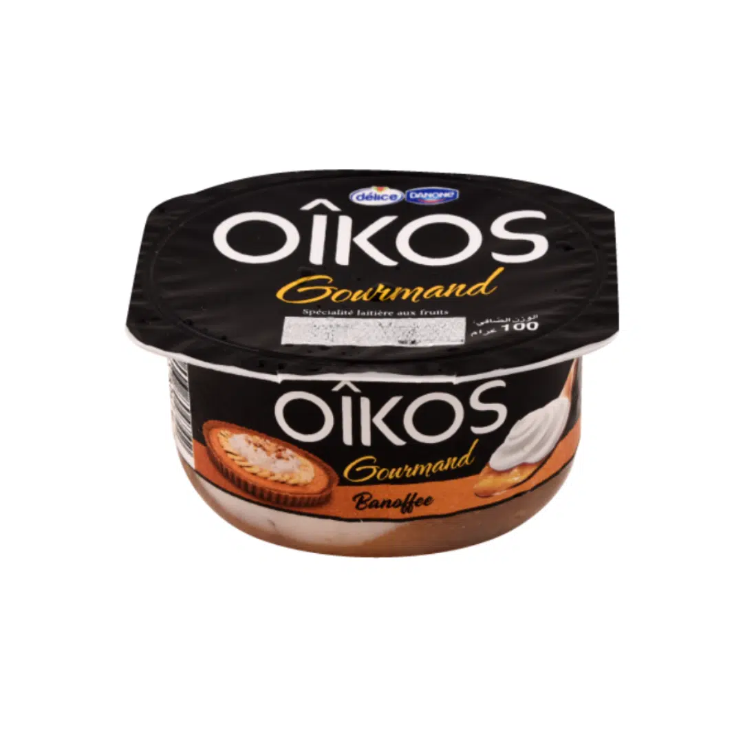 YAOURT A LA GRECQUE BANOFFEE 100 GR OIKOS