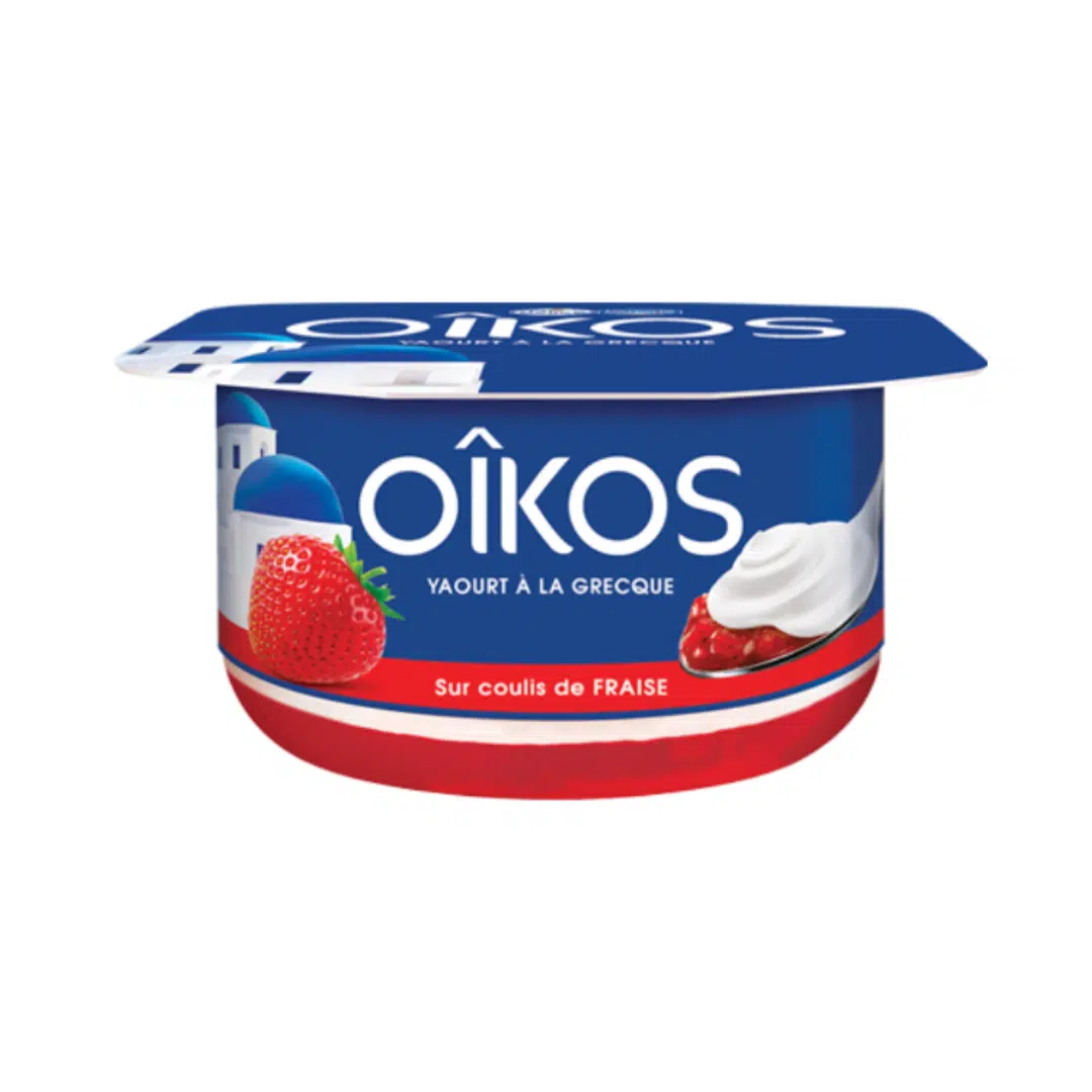 YAOURT A LA GRECQUE FRAISE 100 GR OIKOS