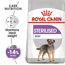 CROQUETTE ROYAL CANIN STERILISED MINI 3KG