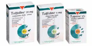 MEDICAMENT Tolfedine 20mg 8cp (VETOQUINOL)