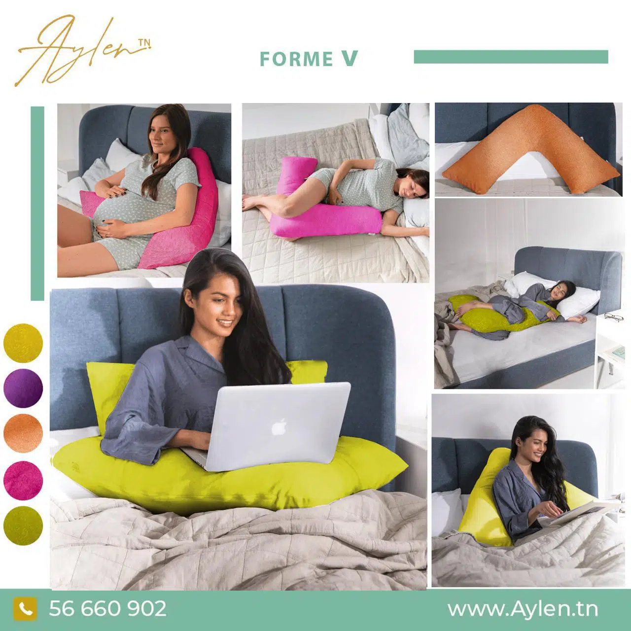 Coussin Polyvalent et multifonctions