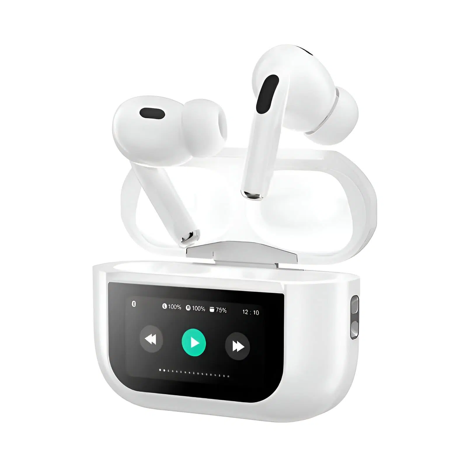 Airpod A9 pro avec Ecran tactile -Blanc