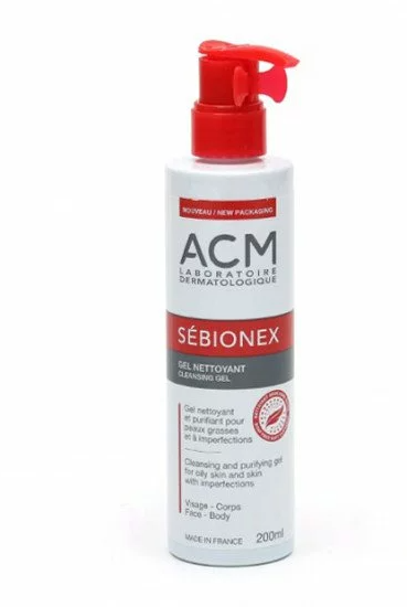 ACM SEBIONEX GEL NETTOYANT 200ML