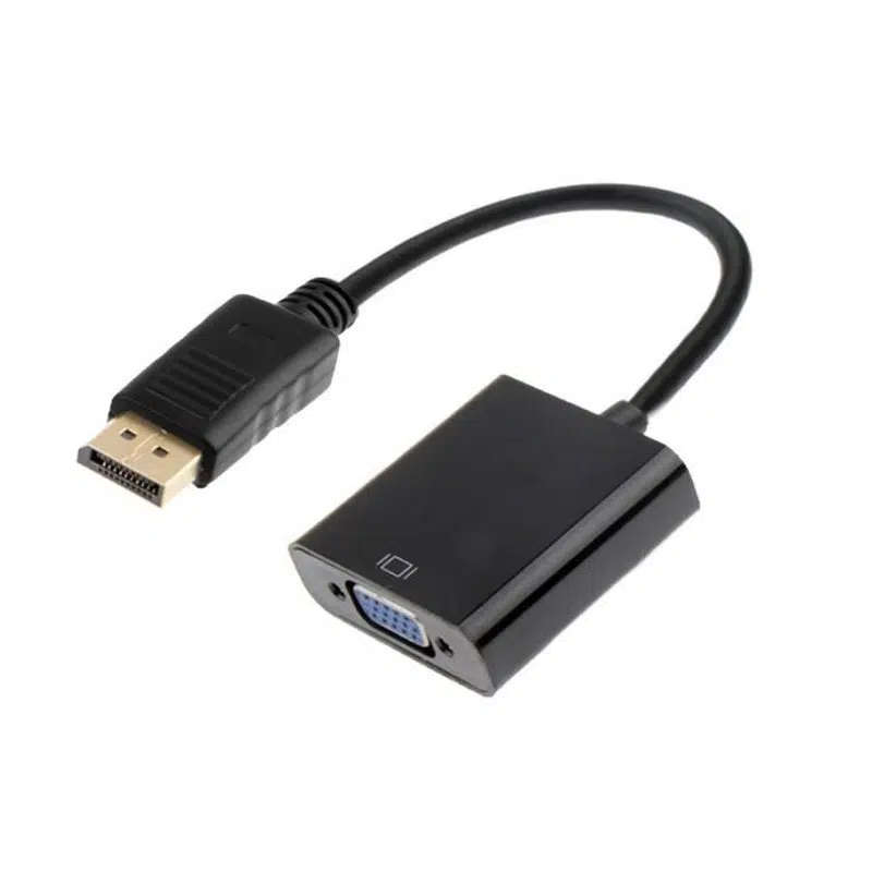Adaptateur Display Port Vers VGA - Noir
