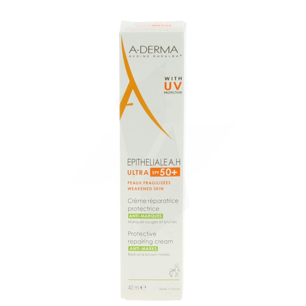 A-DERMA EPITHELIALE A.H ULTRA SPF50+ CREME REPARATRICE PROTECTRICE