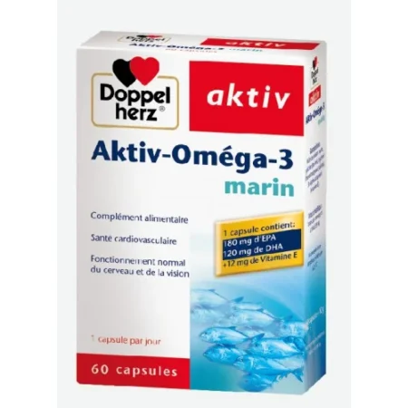 AKTIV OMEGA 3 MARIN 60 GELULES