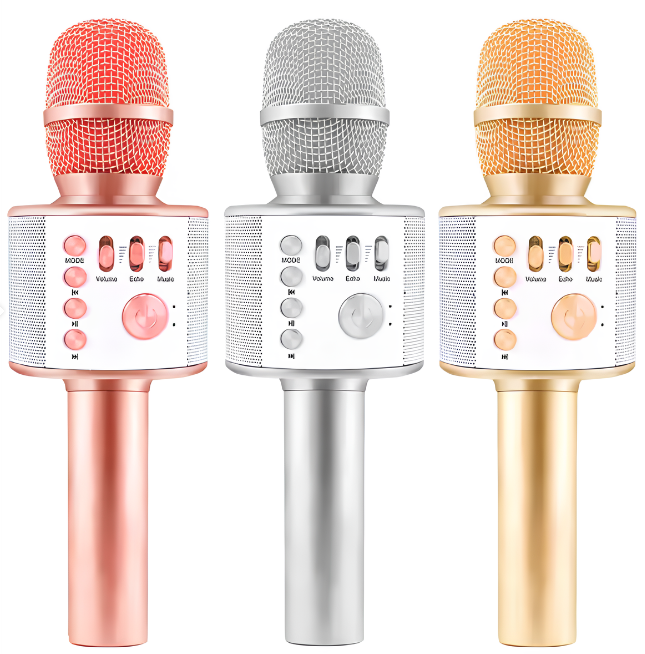 Microphone de karaoké sans fil - ميكروفون كاريوكي لاسلكي