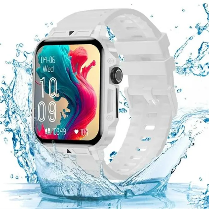 Smart watch étanche IP68 110 mods Sports Assistant d'appel Capteur Cardiaque