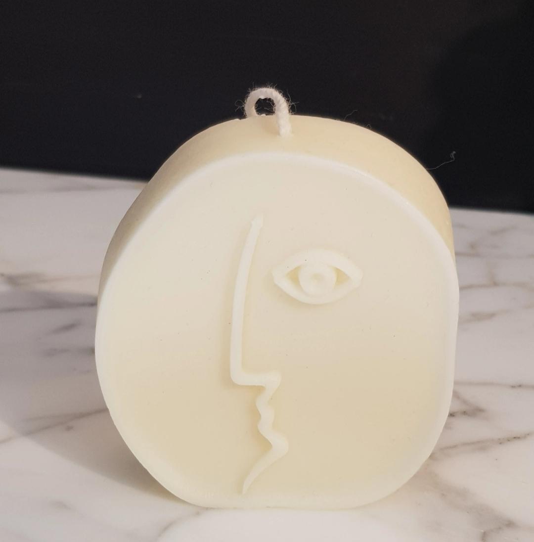 Bougie petit visage