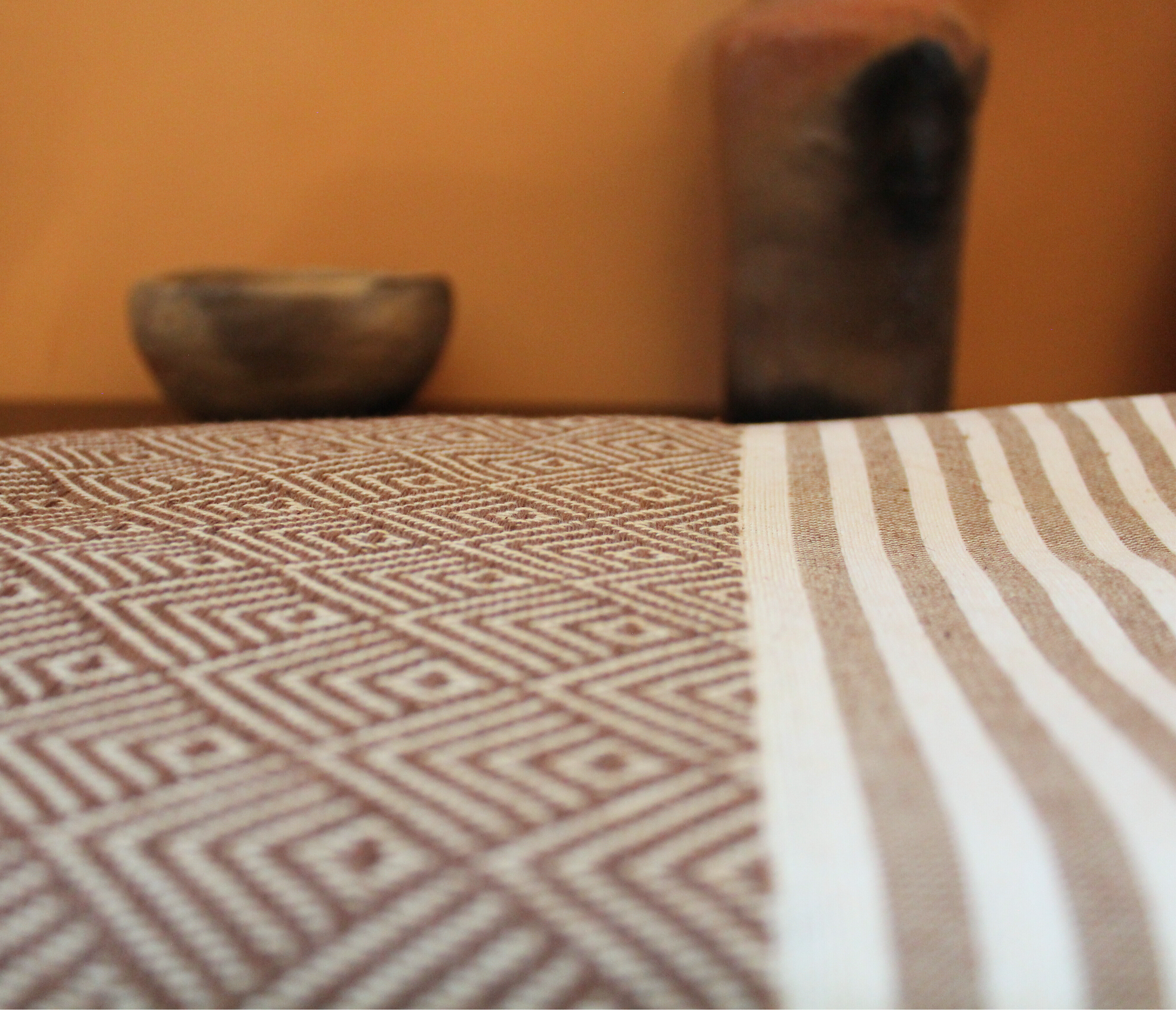 Fouta jacquard 100% coton – Élégance & confort