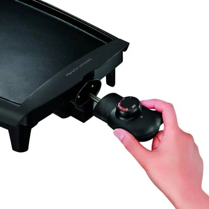 Barbecue Électrique TEFAL Plancha Compact CB500512 - 1800W