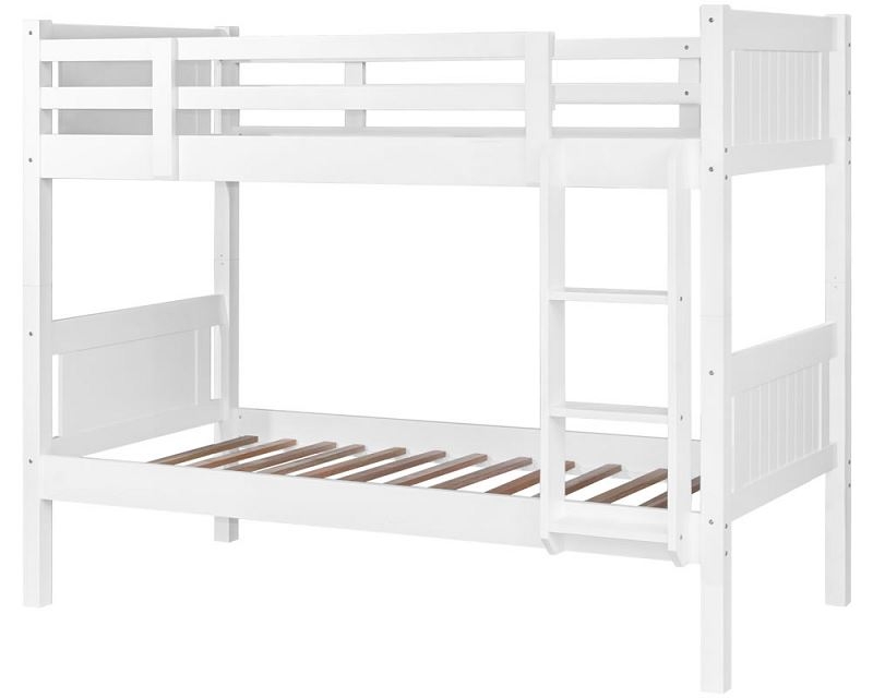 lit superposé en bois 1+1
