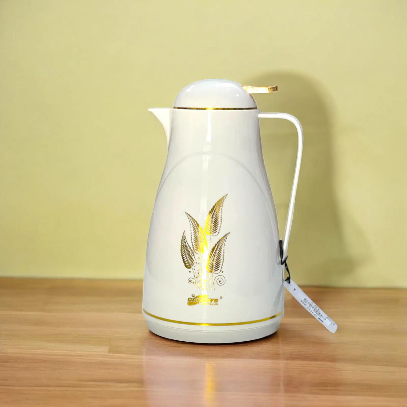 Thermos en plastique 1000ML HZ803-19 - Blanc