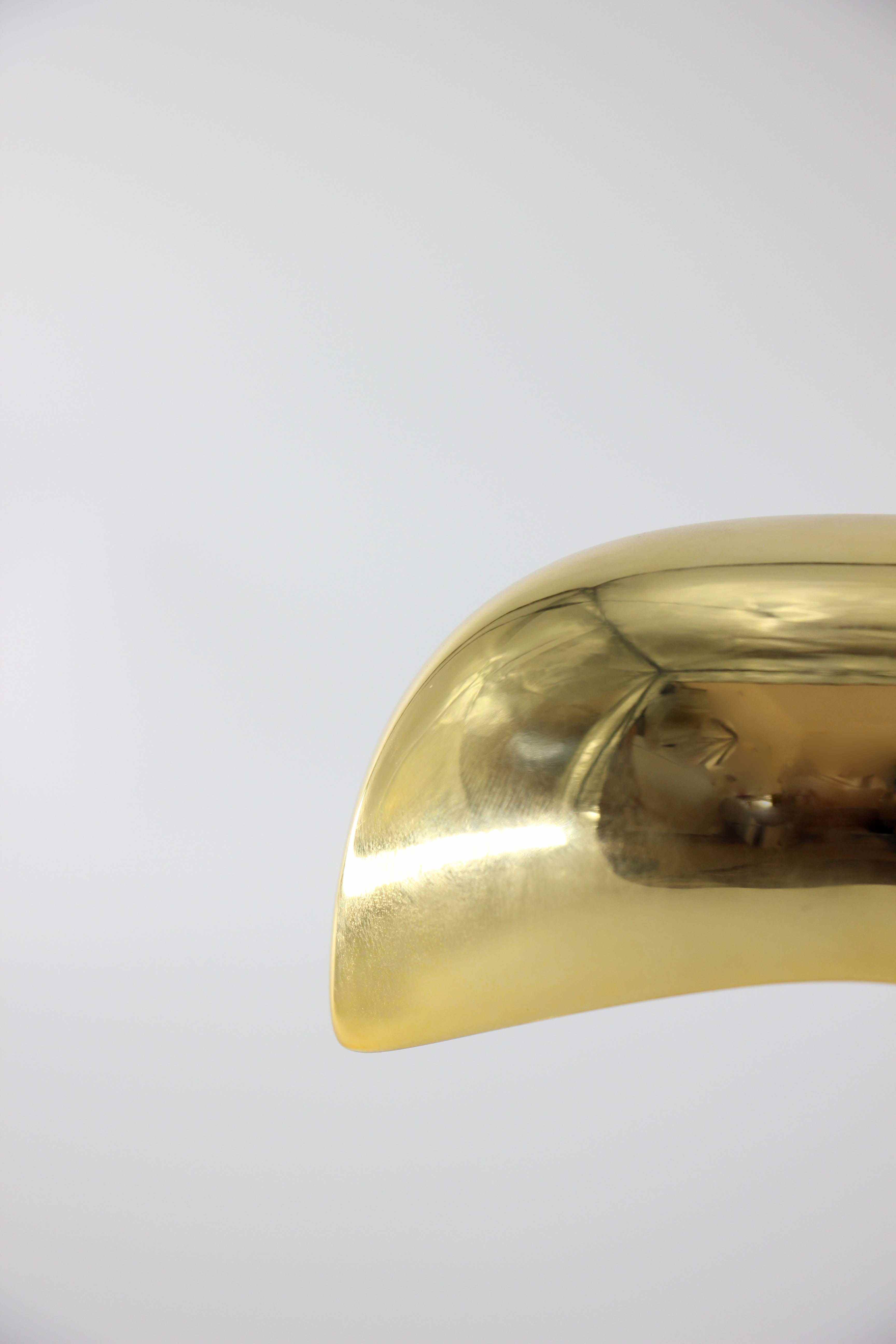 Gold beak ornament