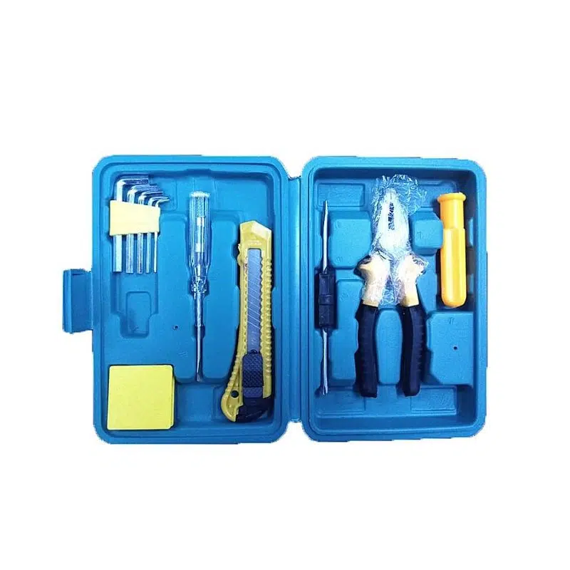 Boite À Outils 12 Pièces - Bleu & jaune