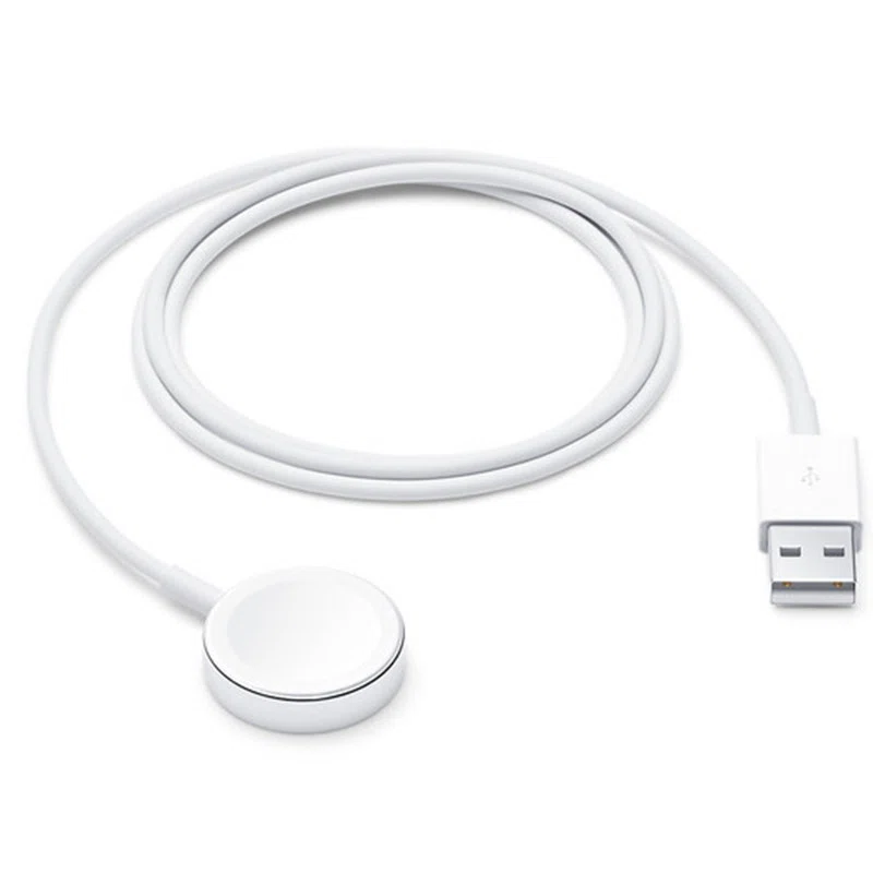 Cable De Charge Magnétique Pour Apple Watch Blanc