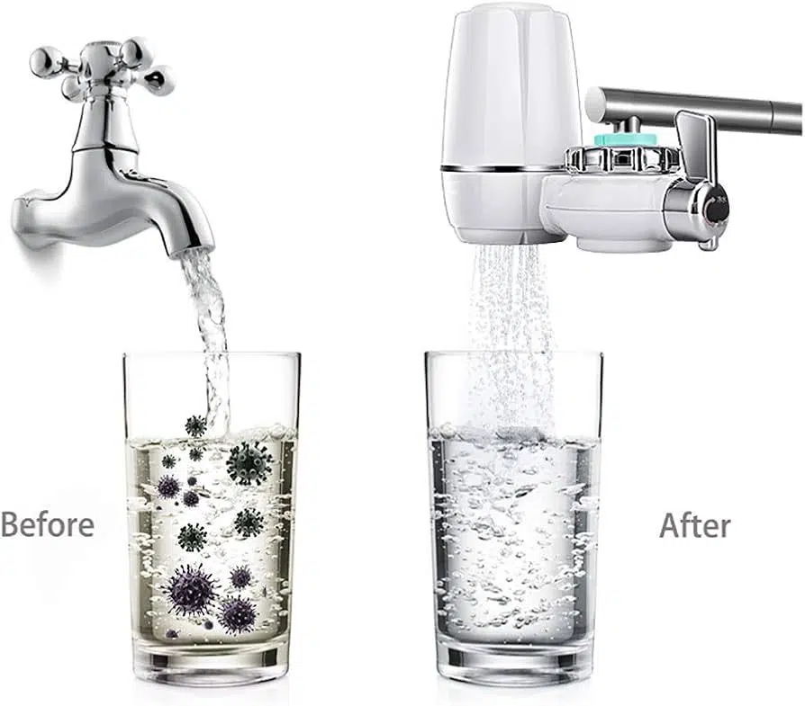 Filtre d'eau pour robinet | جهاز لتنقية و تصفية المياه