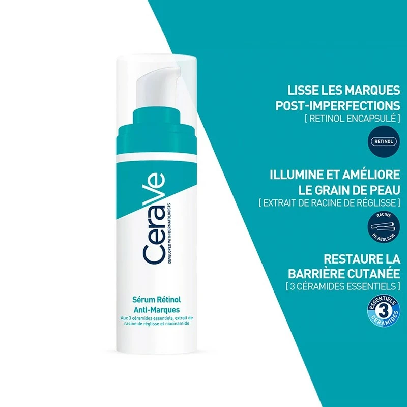 cerave serum retinol anti-marques 30ml