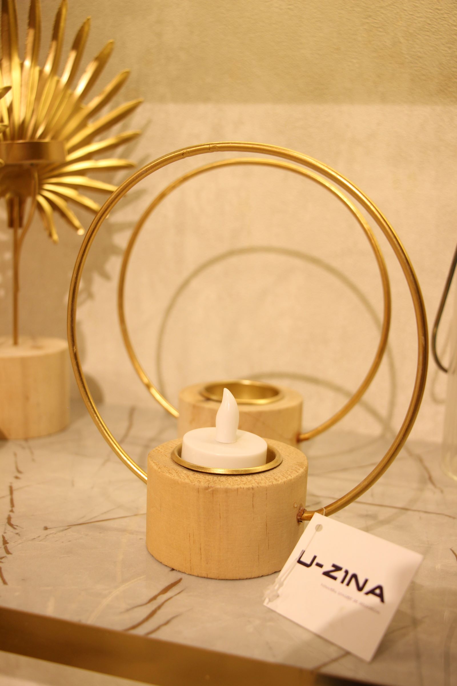 Porte bougie Cercle S