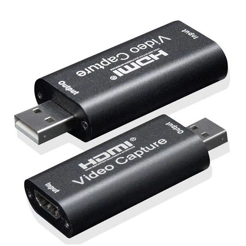 Clé d'Acquisition  HDMI Vers USB Noir