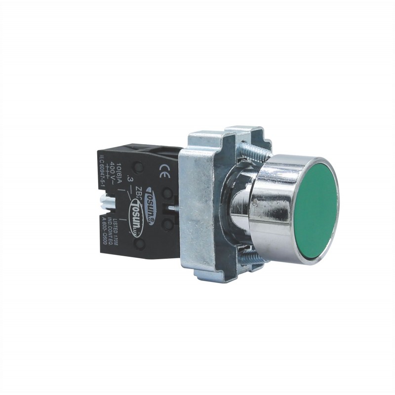 Bouton poussoir marche/noir XB4-BA31