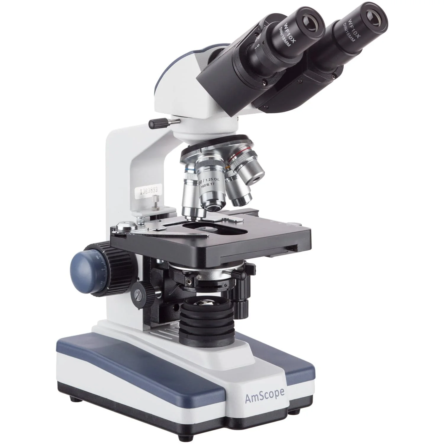 Microscope binoculaire LED AmScope B120 40×‑2500×