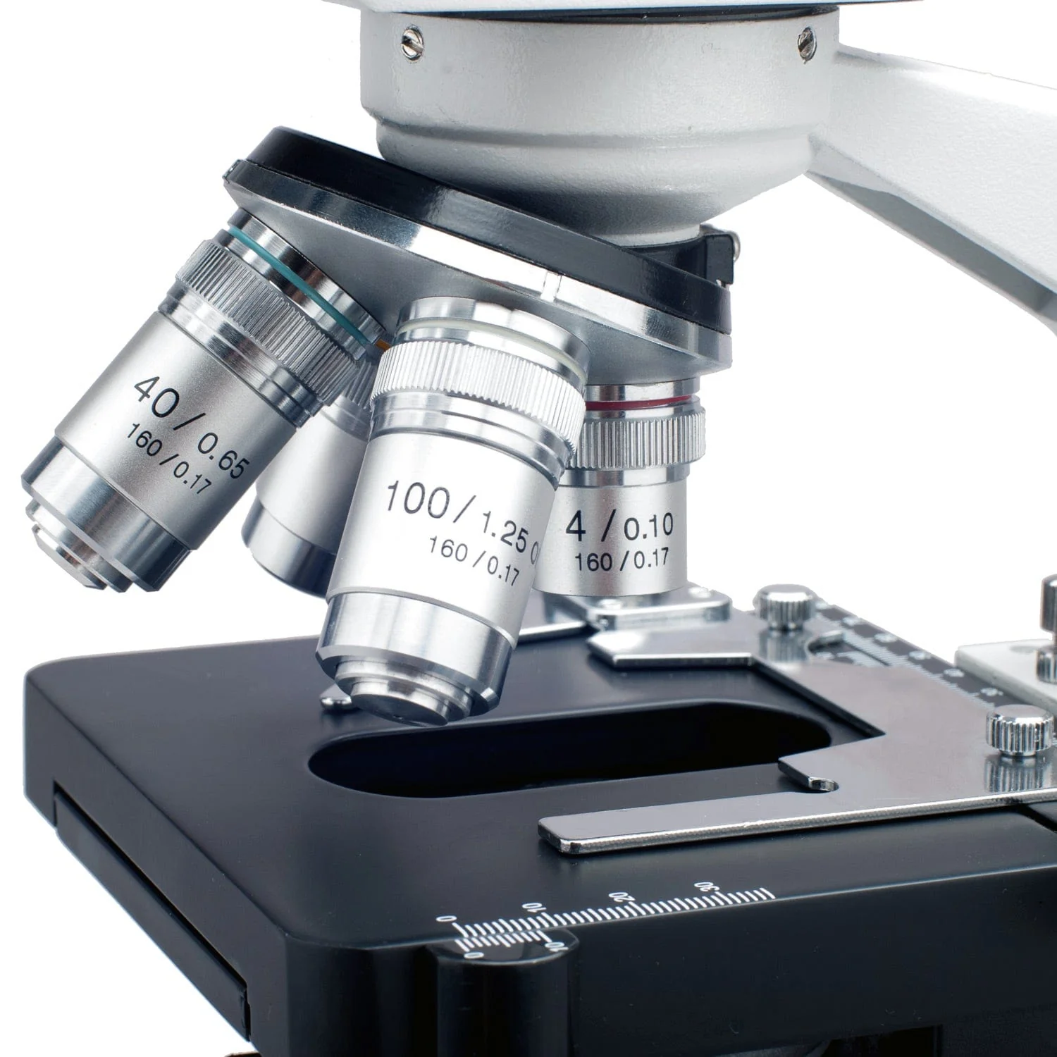 Microscope binoculaire LED AmScope B120 40×‑2500×