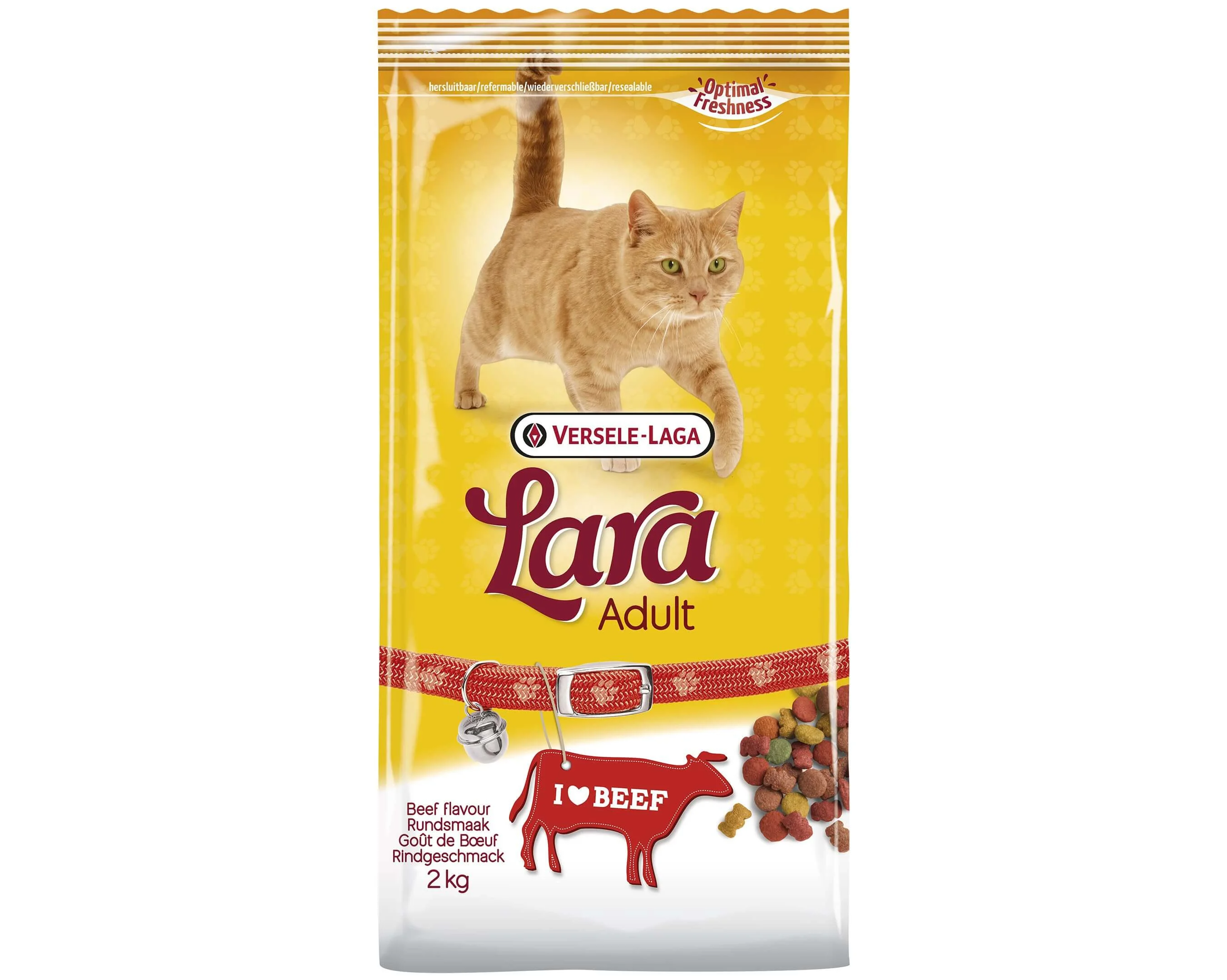 Lara adult cat beef 2kg