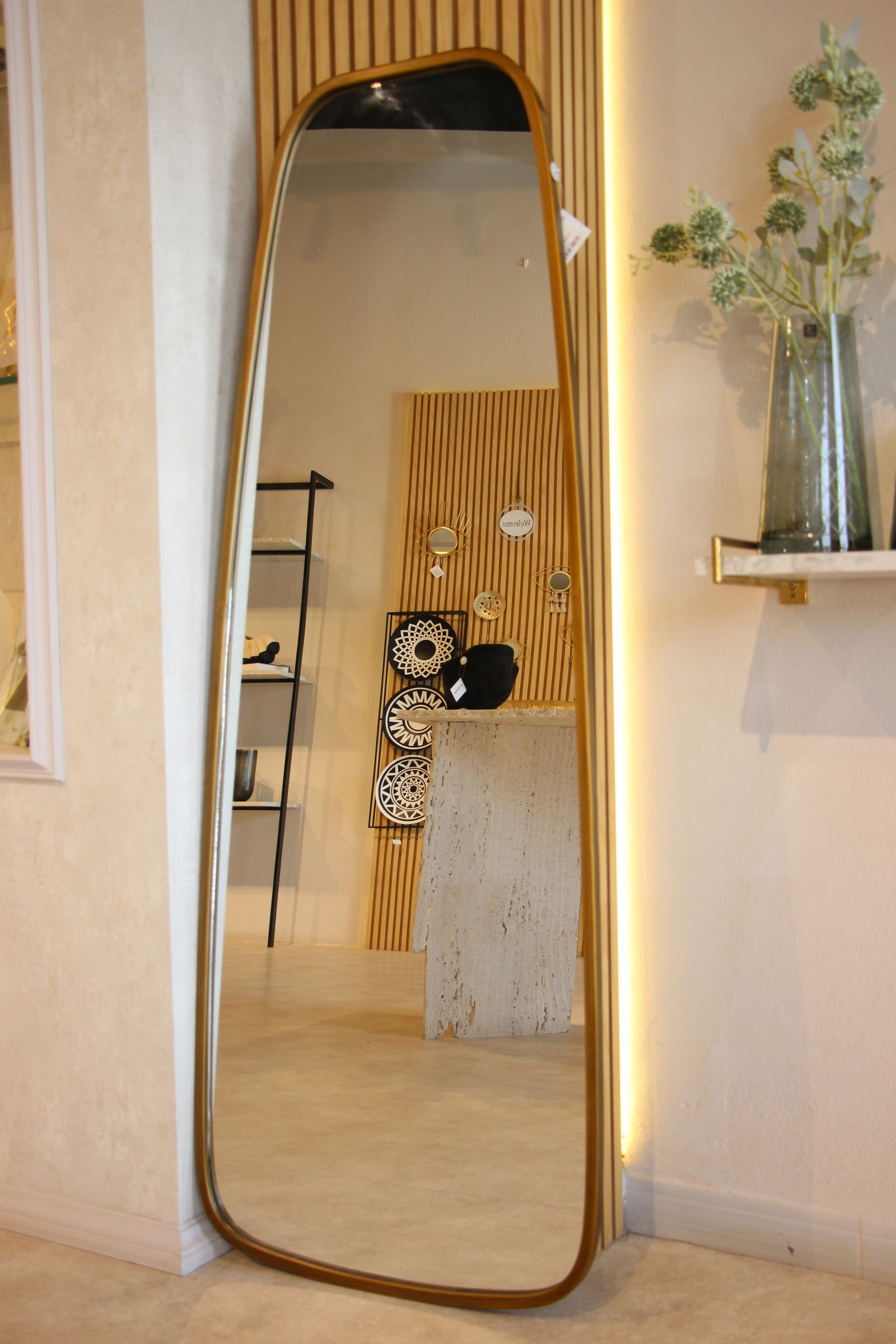 Miroir deformé grand