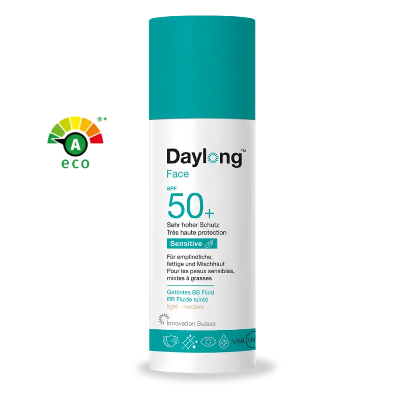 DAYLONG SENSITIVE SPF50+ BB FLUIDE TEINTÉ 50ML