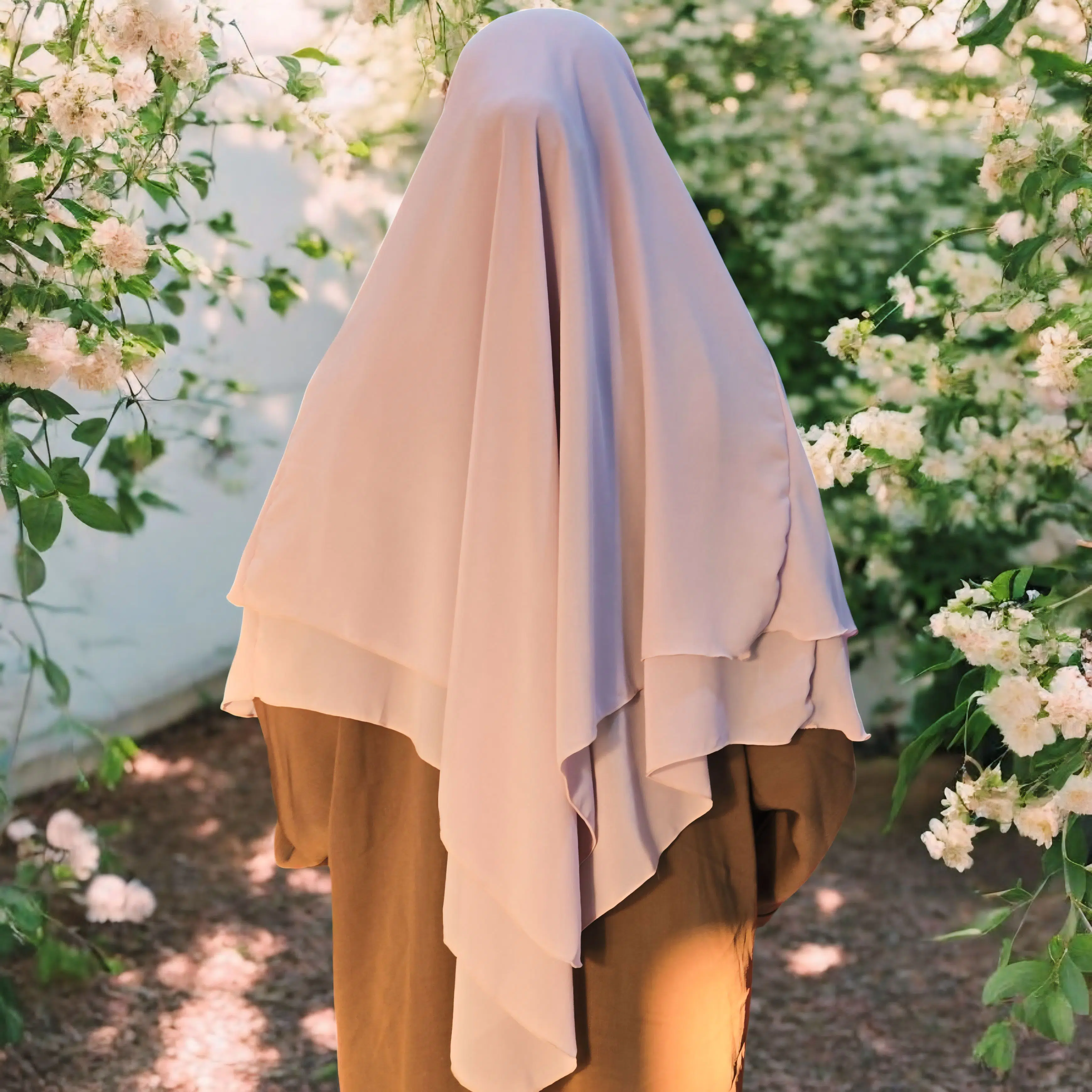 Hijeb Longue Rose Poudre