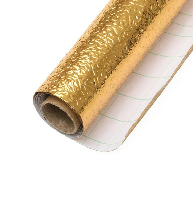 Papier aluminium adhésif autocollant 60CM * 5M