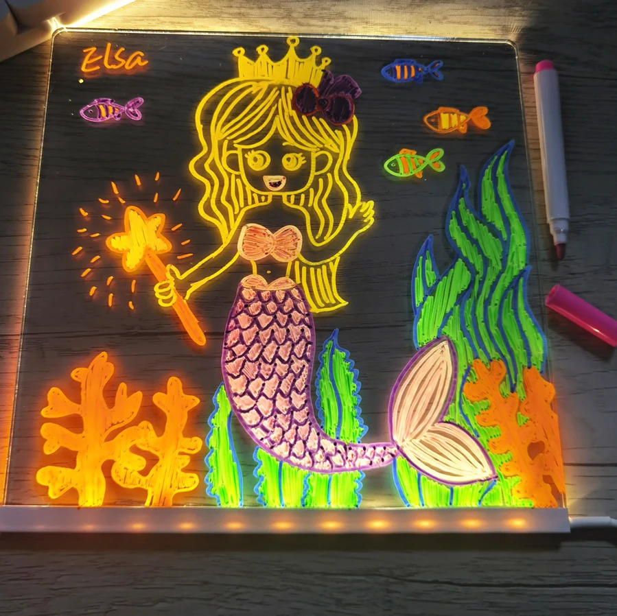 Tableau Message LED Effaçable