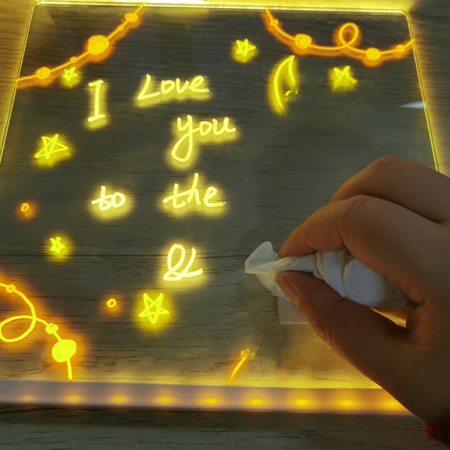 Tableau Message LED Effaçable