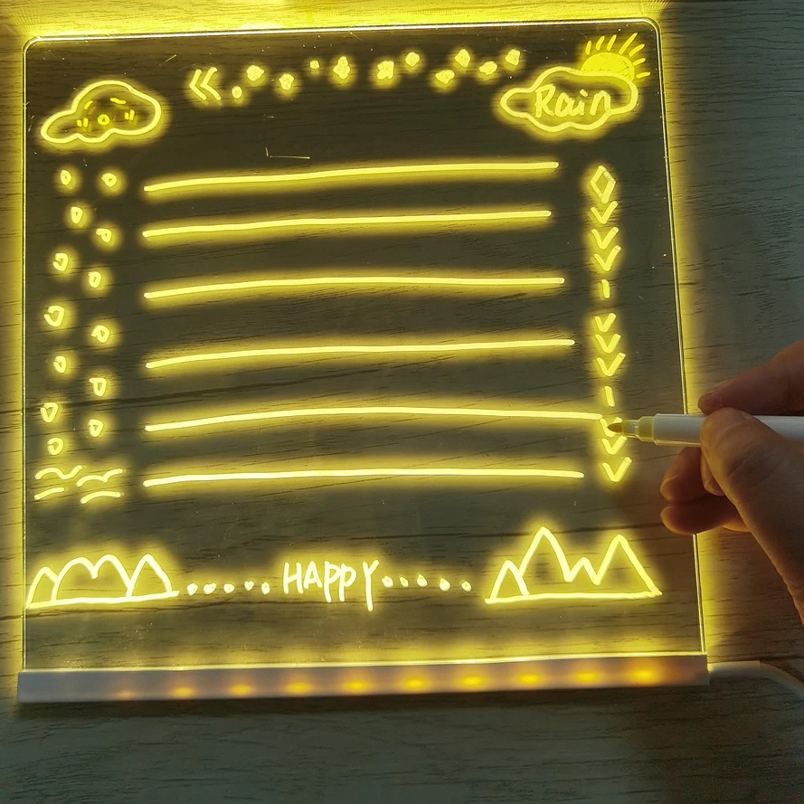 Tableau Message LED Effaçable