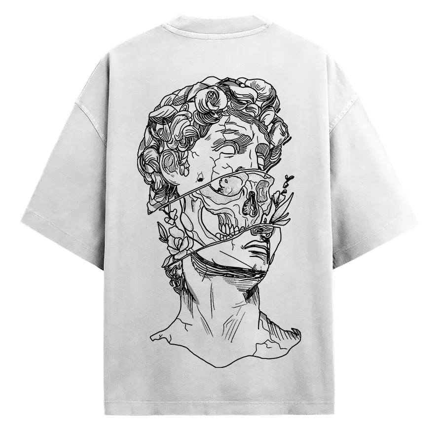 Floral Afterlife – Oversized Tee
