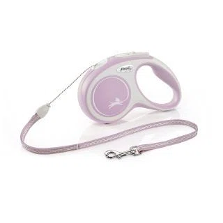 Laisse flexi comfort cord M 5m rose FLEXI