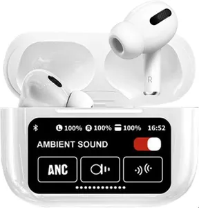 Ecouteur Bluetooth avec Ecran tactile-Blanc