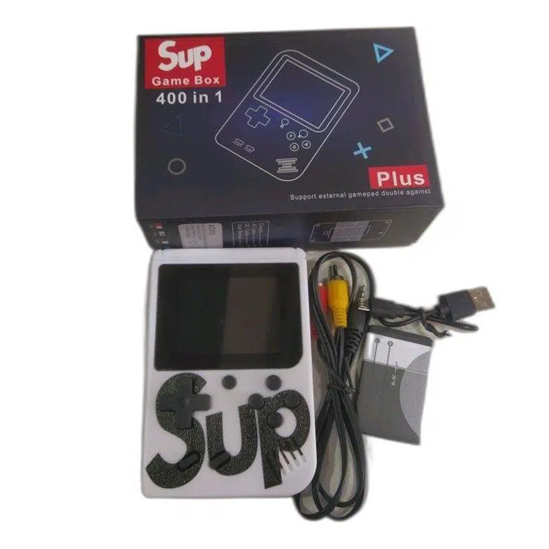 GameBoy SUP3 400 Jeux - Blanc -