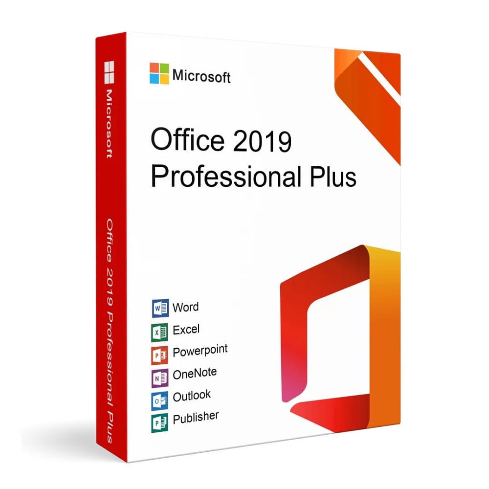 Microsoft Office 2019 Professional Plus Windows (Retail)