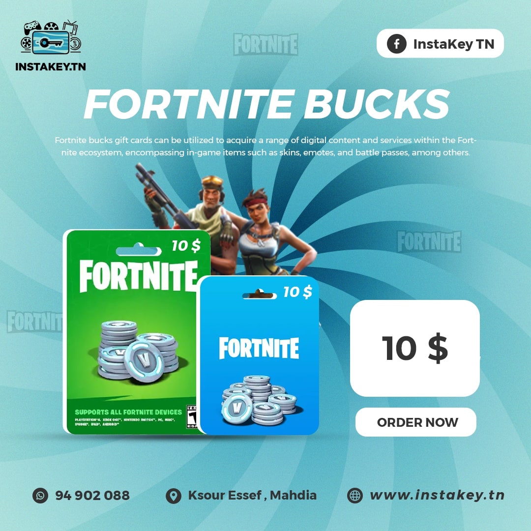 Fortnite Bucks 10$