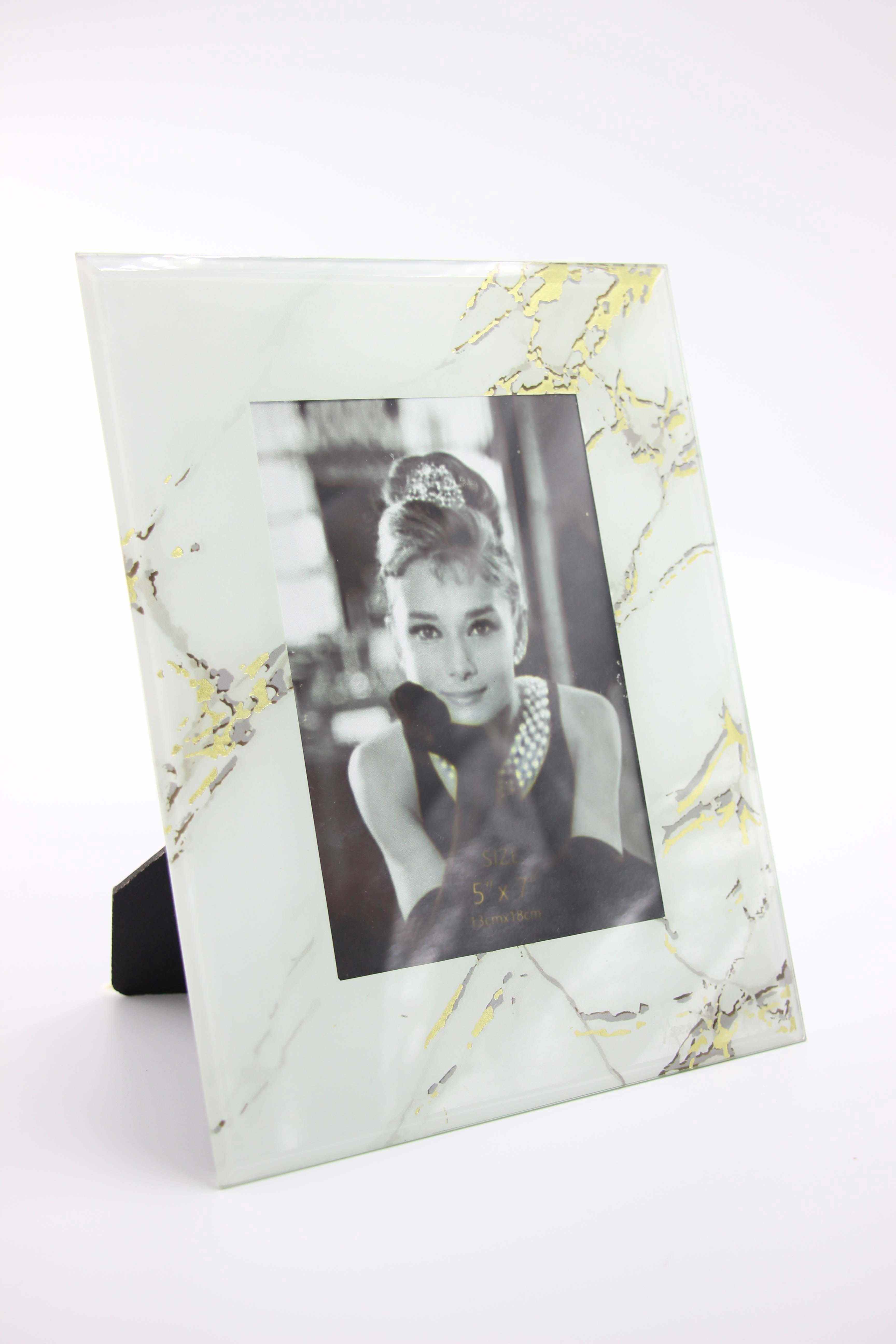 Golden line photo frame-A