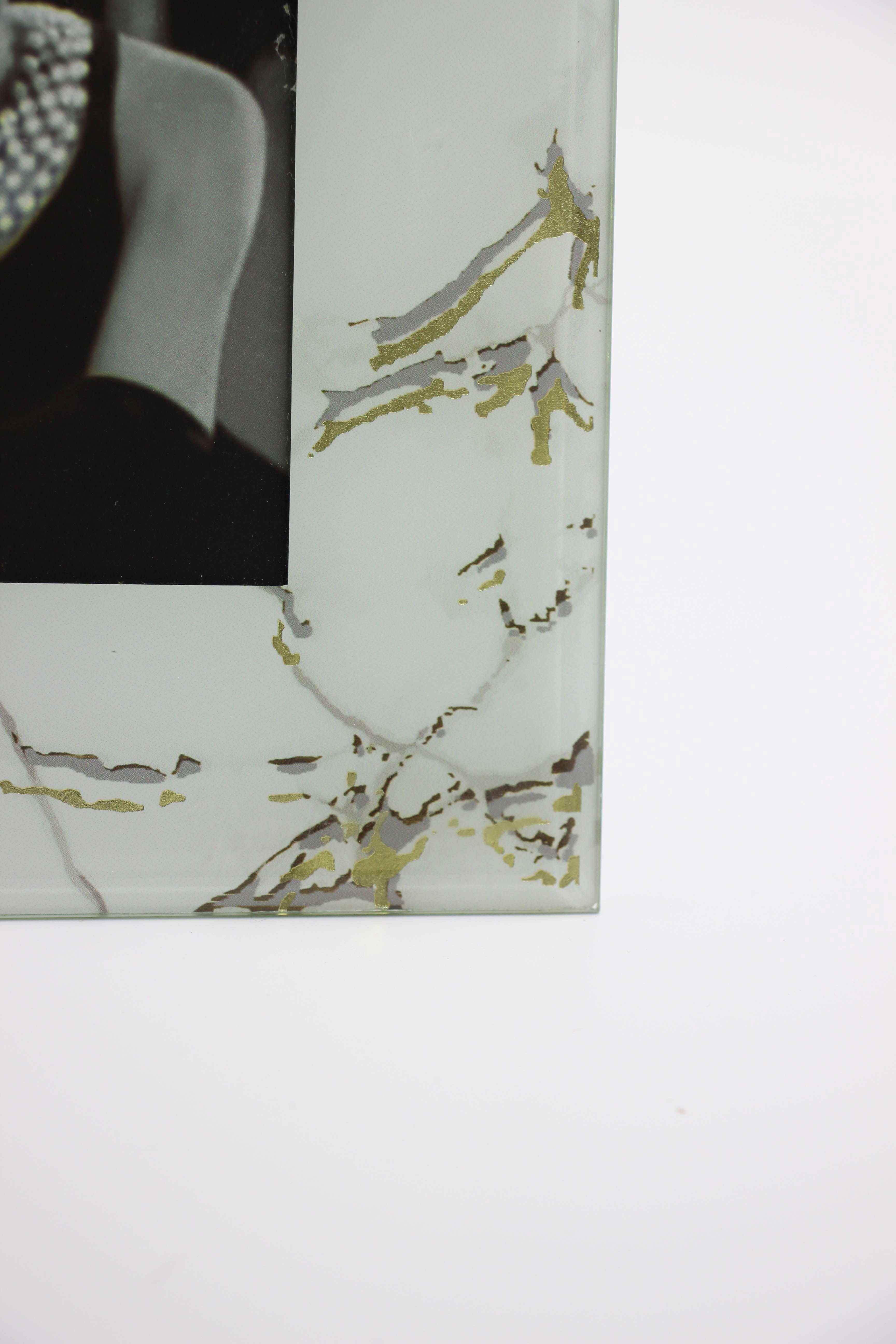 Golden line photo frame-A