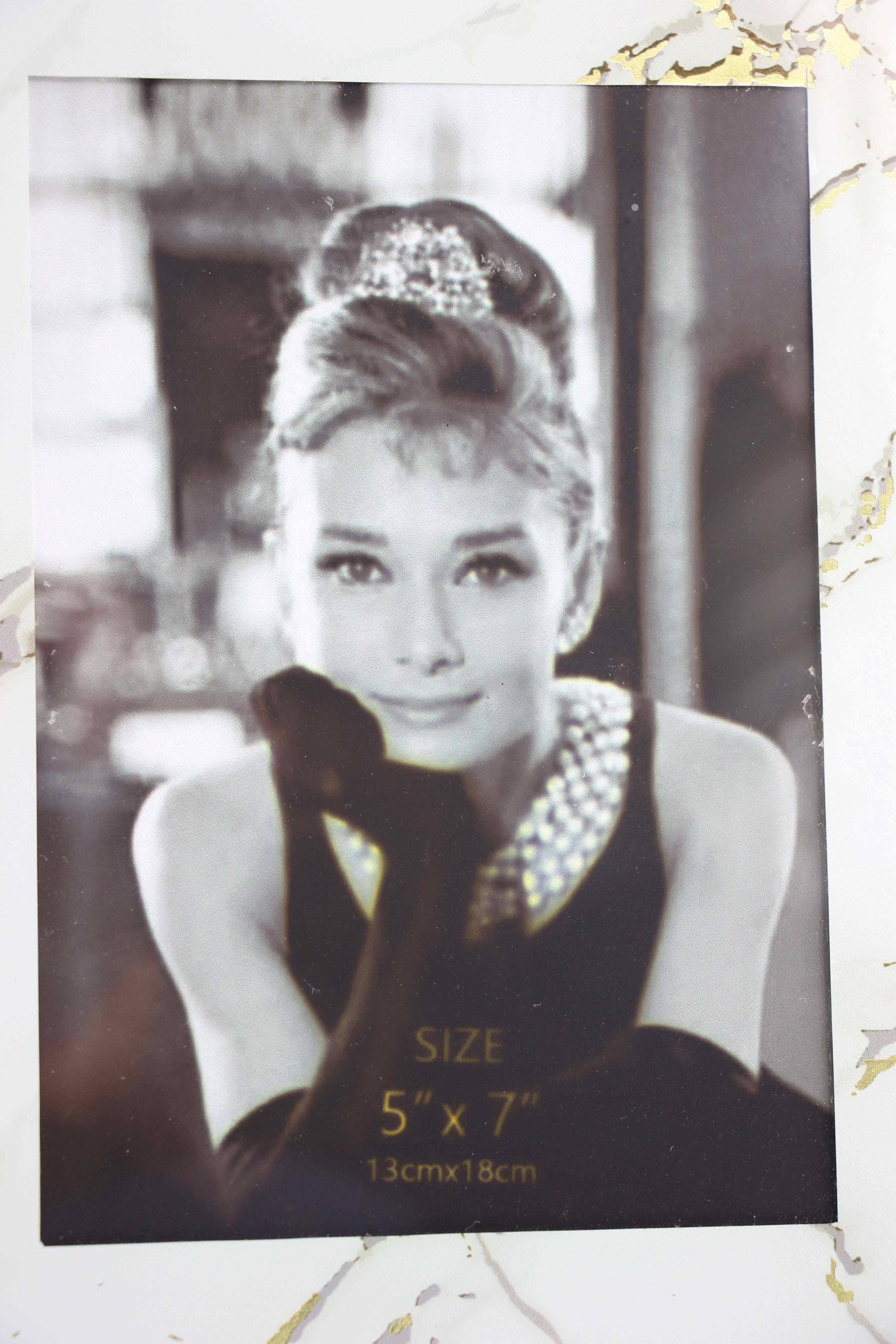 Golden line photo frame-A