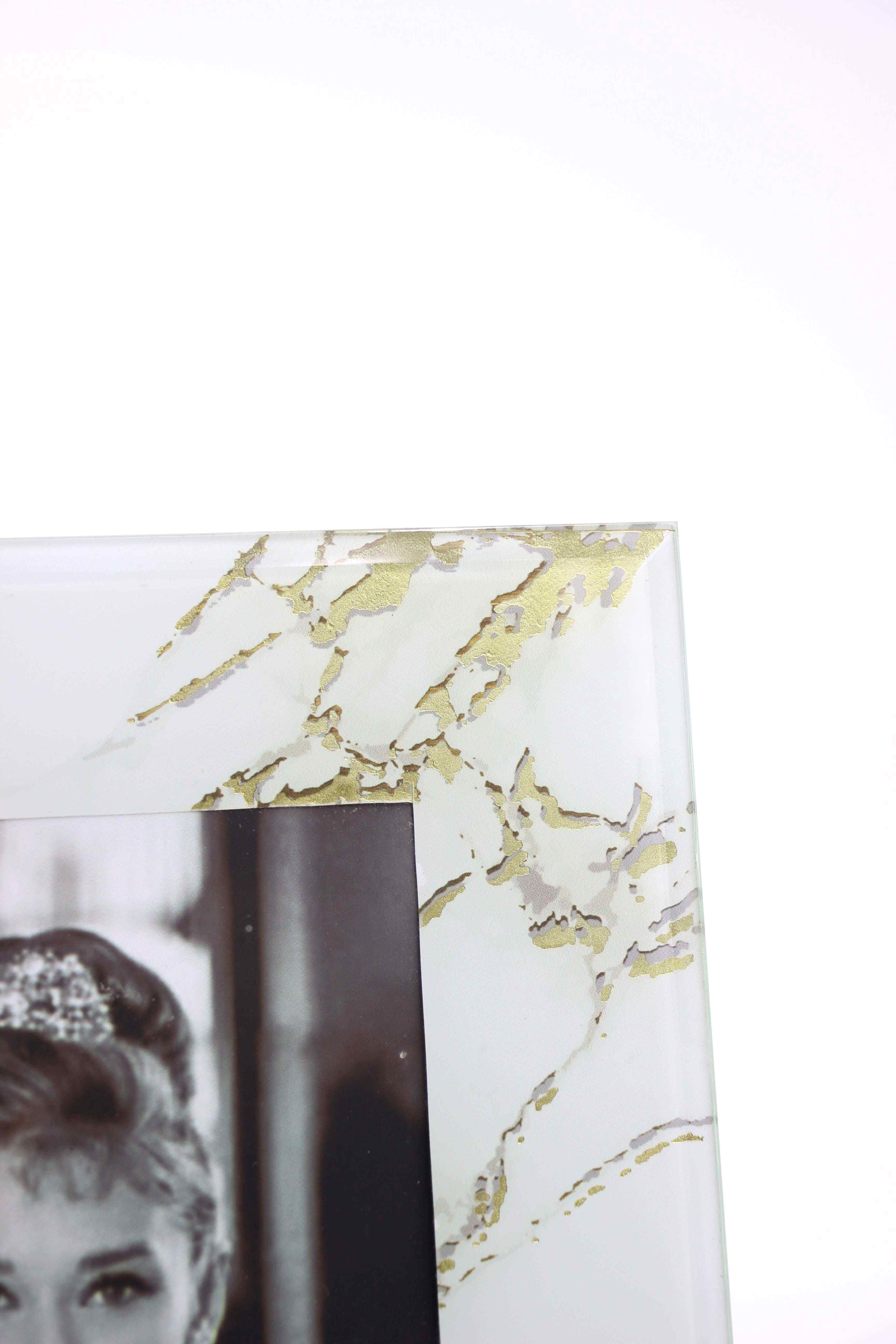 Golden line photo frame-A